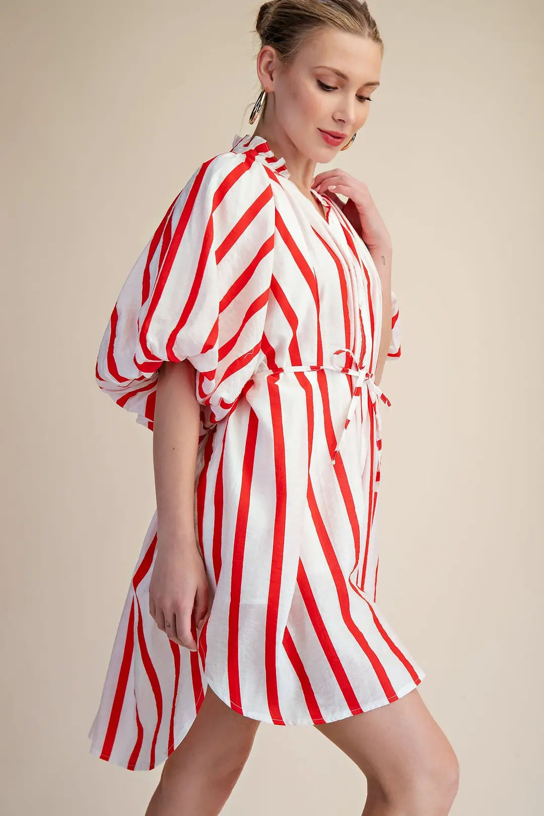 red stripe mini dress Alfalfa Shift Mini Dress | Red Stripe | Womens