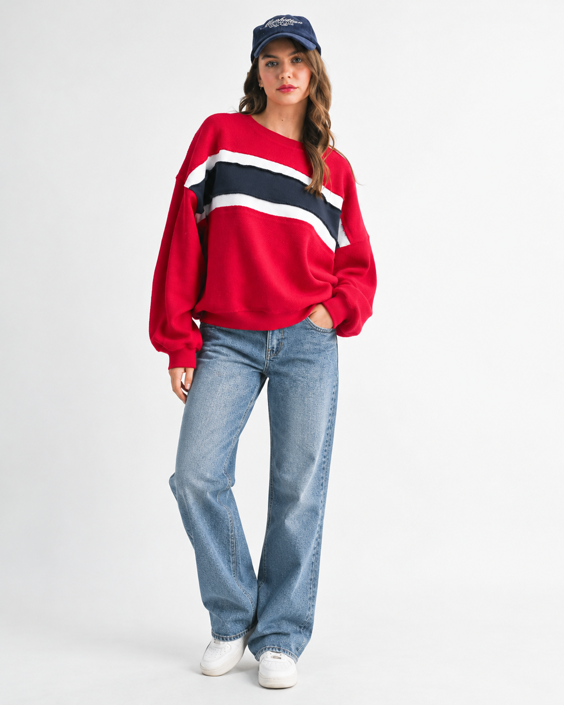 Red Winnie Sweatshirt 846AD-C17