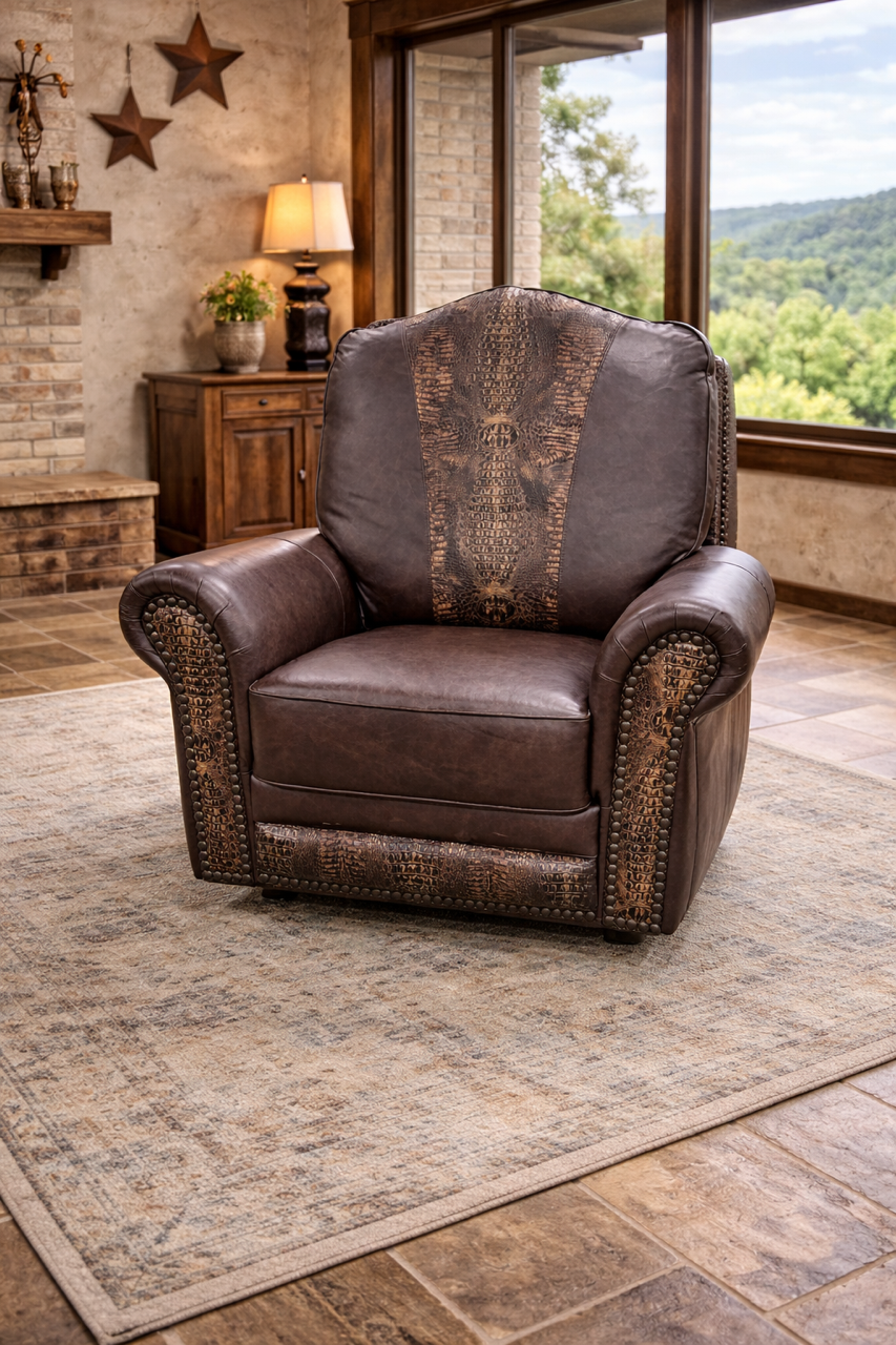 Custom Republic VIP Rocker Swivel Recliner