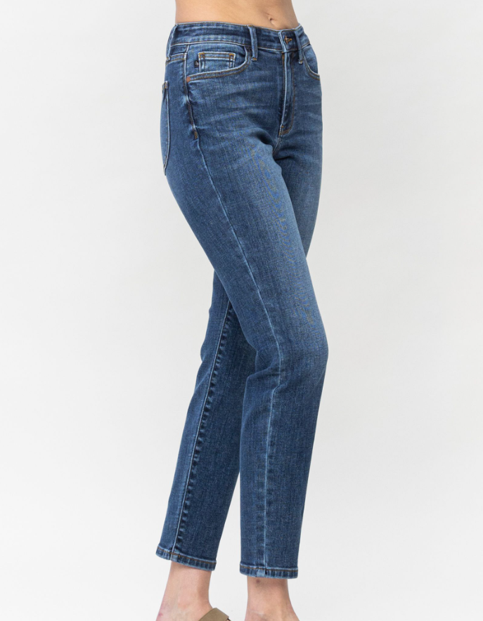 Judy Blue High Waist Shield Back Pocket Slim Jeans