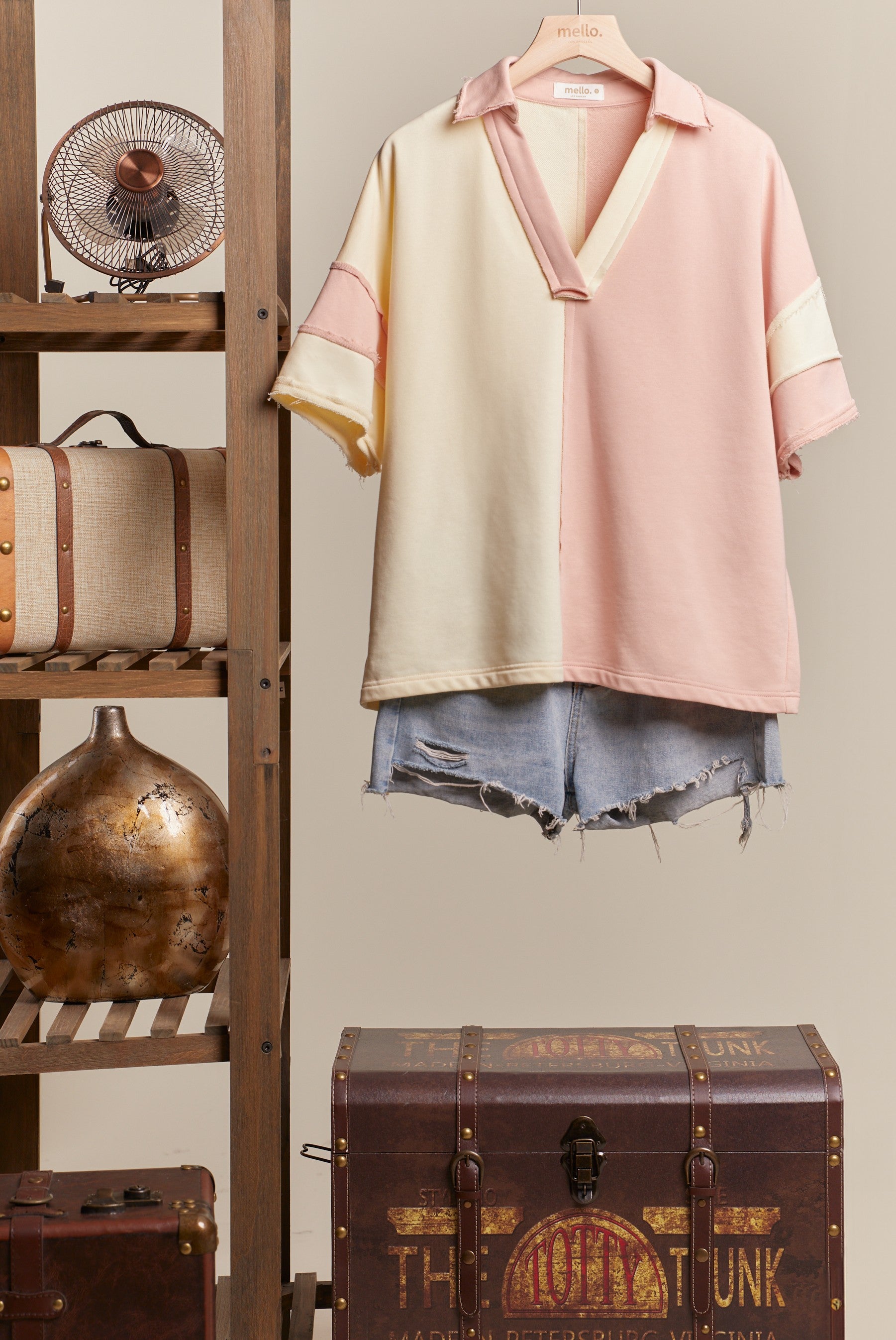 Color Block Shirt MT40167