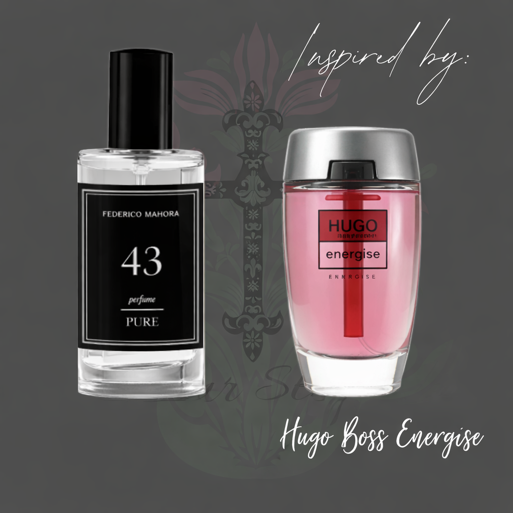 43-Men's Designer "Pure" Cologne Inspired By Hugo Boss Energise