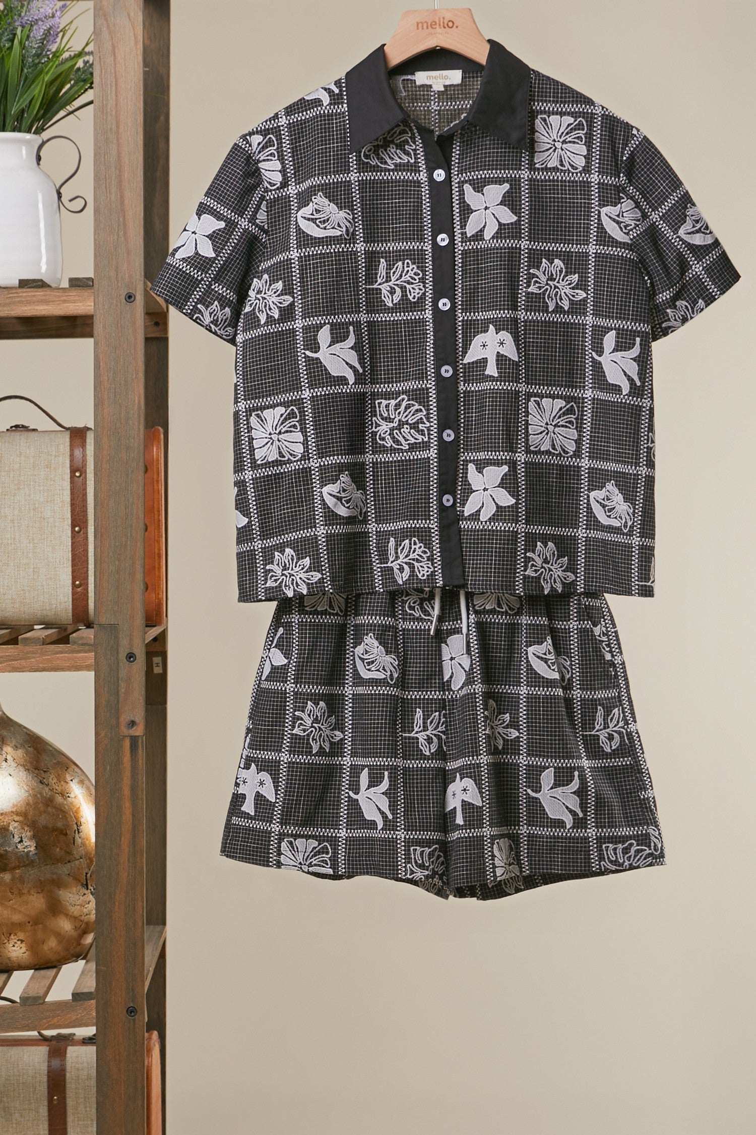 Tropical Button-up Shirt MP40715