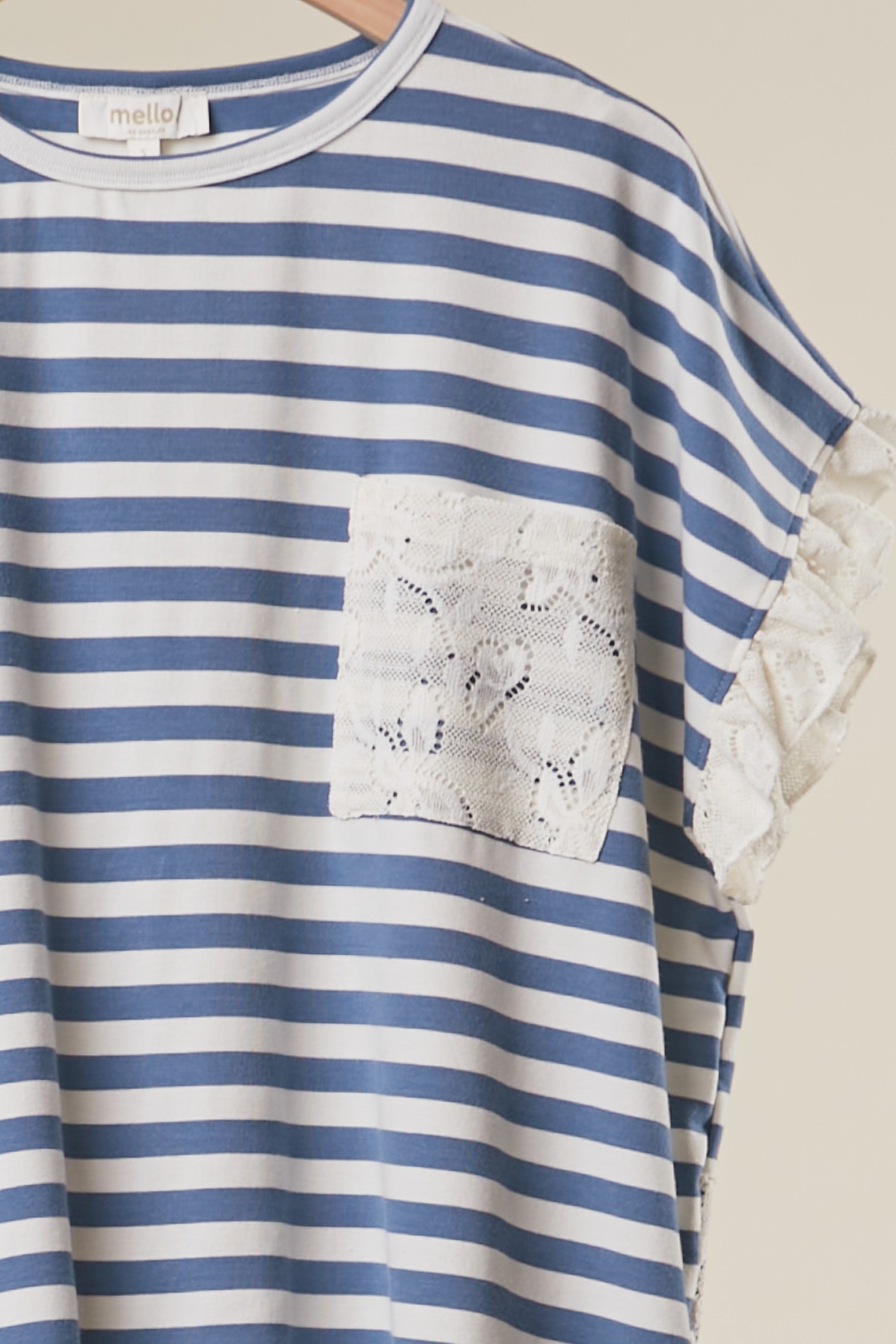 Blue Striped Top MT42036