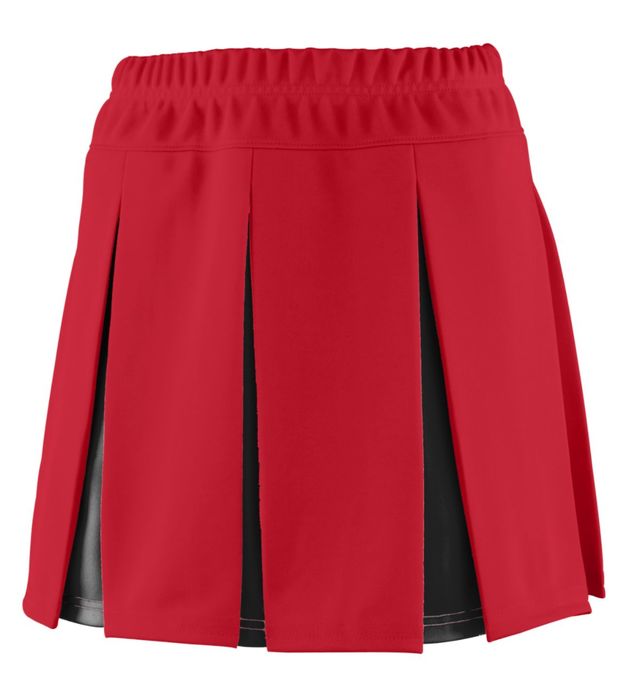 Cheer Skirt Pleated Red & Black