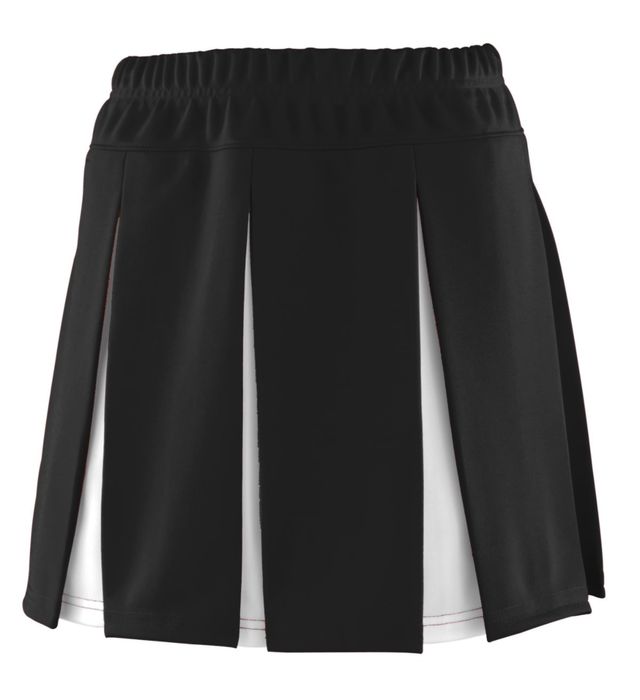 Cheer Skirt Pleated Black & White