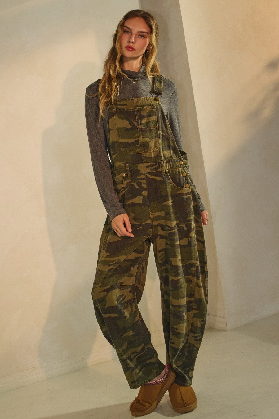 Camo Overalls IP18078