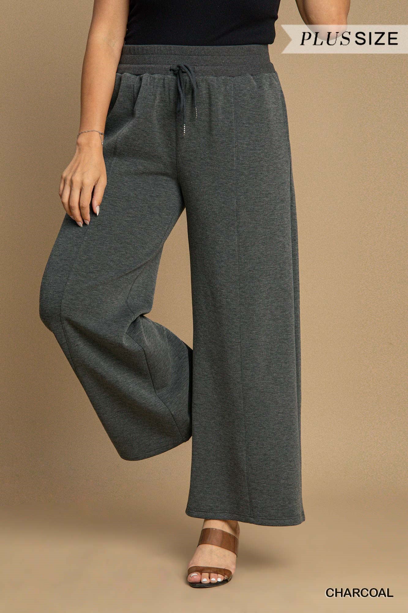 Charcoal Luxeknit Lounge Pants C4017