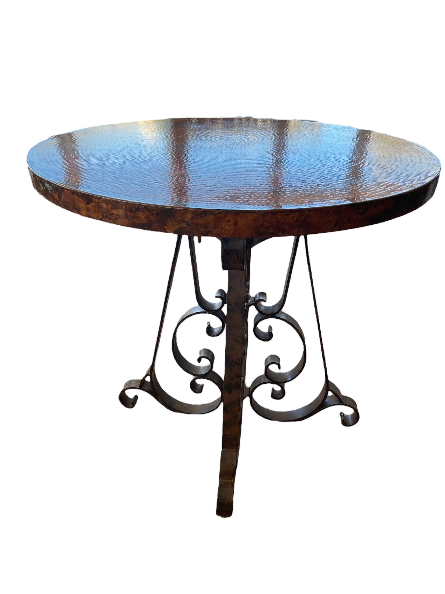Custom Copper Bar/Bistro Table