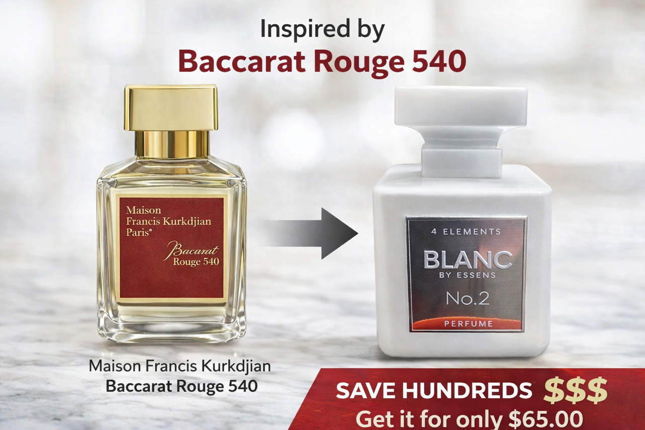 Blanc by Essens Inspired by Baccarat Rouge