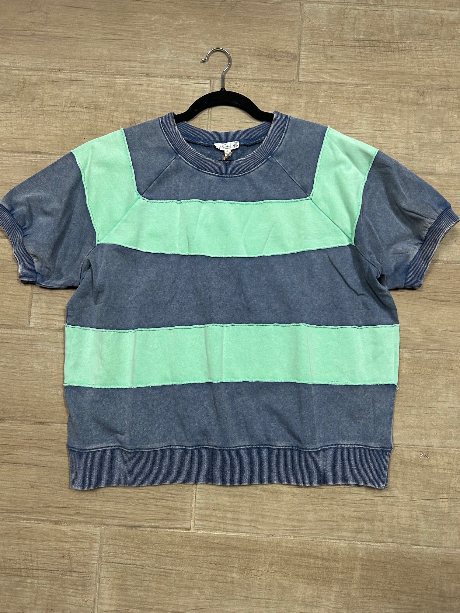 Blue Rugby Striped Shirt