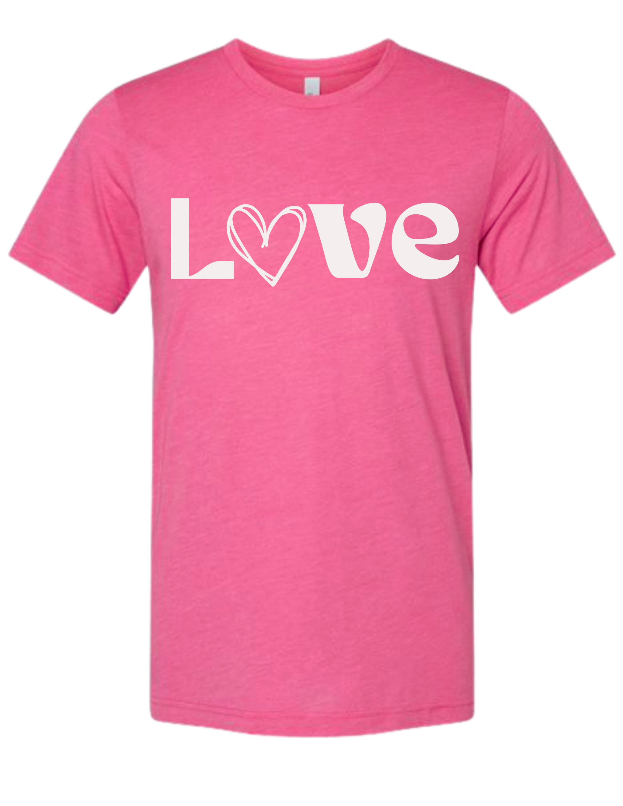 Retro Love Pink Shirt