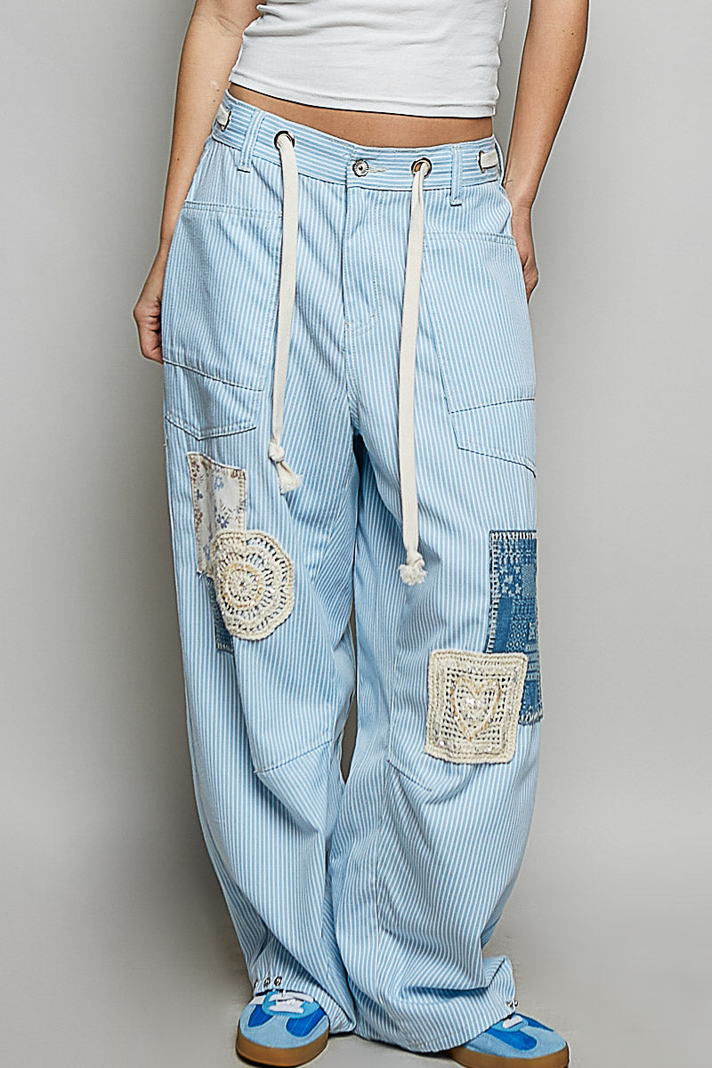 Twill & Denim Pants WYP69