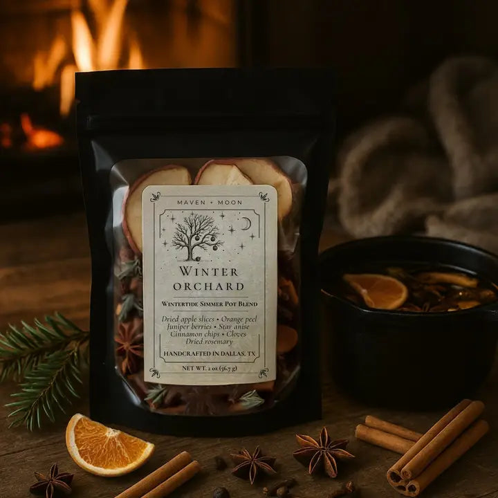 Bright & Cozy Holiday Vibe Simmer Pot Blend