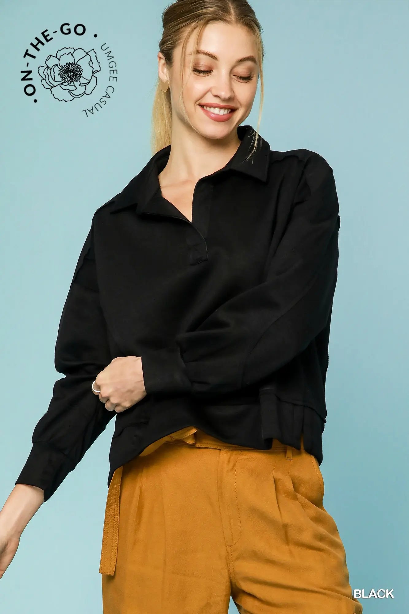 Black Luxeknit Pullover C4075-T