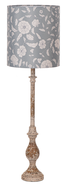Green Vintage Floral Buffet Lamp CB197829