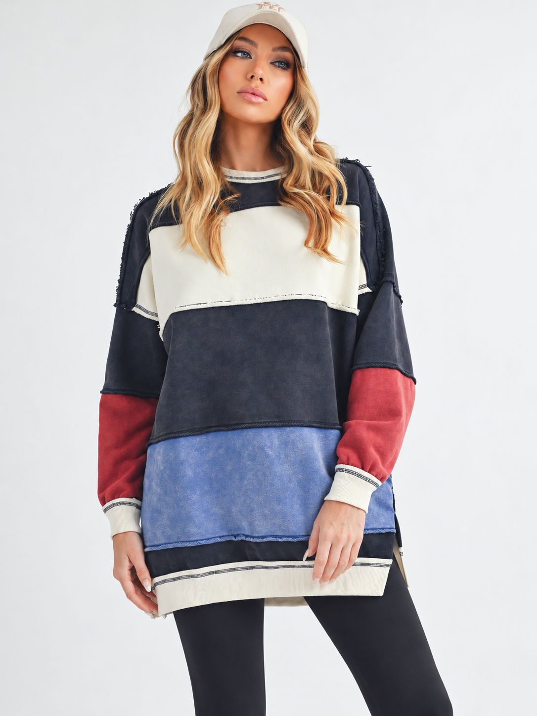 Rugby Stripe Sweatshirt 8332EK-C16