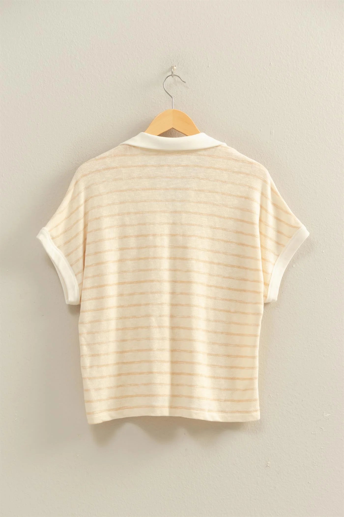 Taupe Dolman Sleeve Top DZ26A452