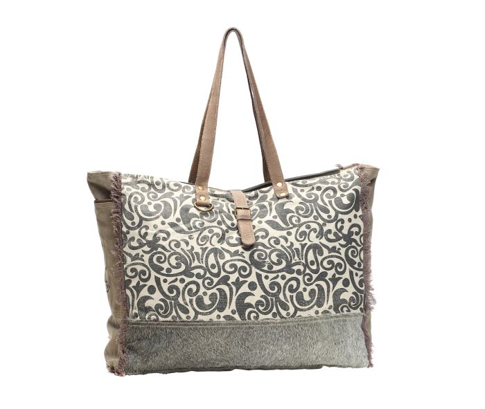 Myra Bag Floral Print Weekender Bag