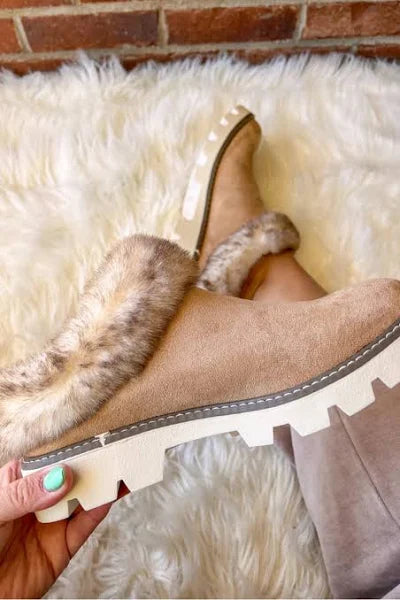 Mahika Fur Lined Clog 0522