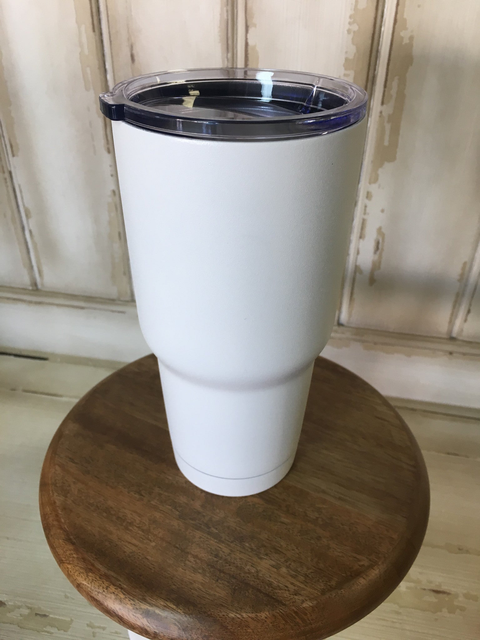 White 30 oz Our Cups