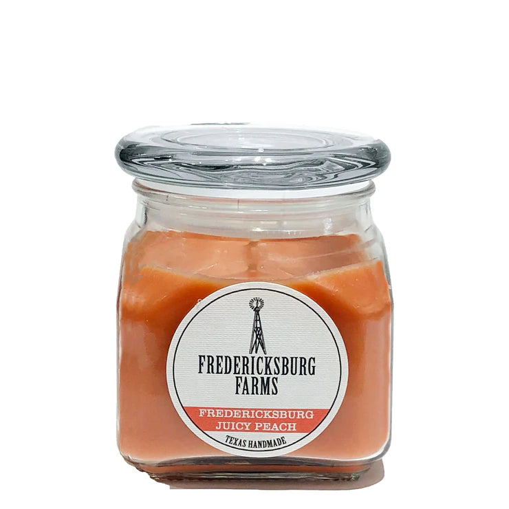 Fredericksburg Farms Juicy Peach 10 oz Candle