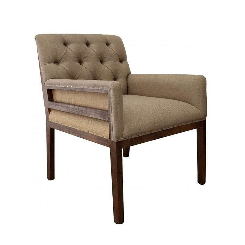 Tufted Deconstructed Arm Chair