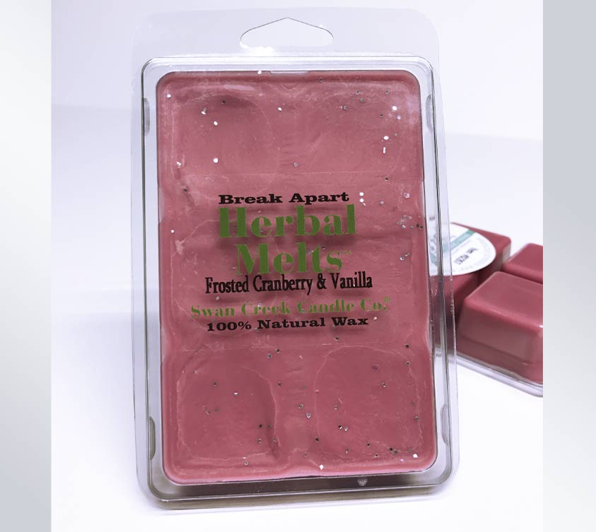 Swan Creek Herbal Melts Frosted Cranberry & Vanilla
