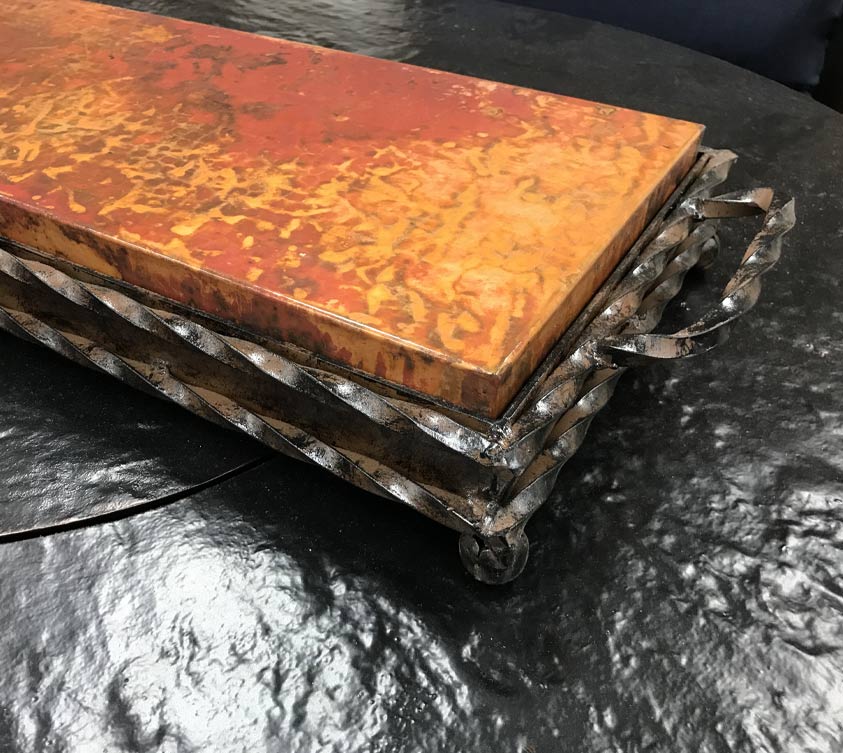 Custom Copper Charcuterie Board