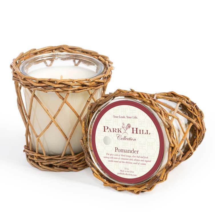 Park Hill Pomander Willow Candle