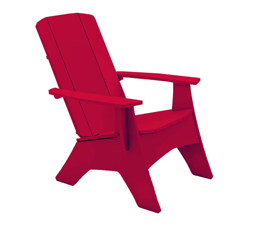 Mainstay Adirondack Chair In Red