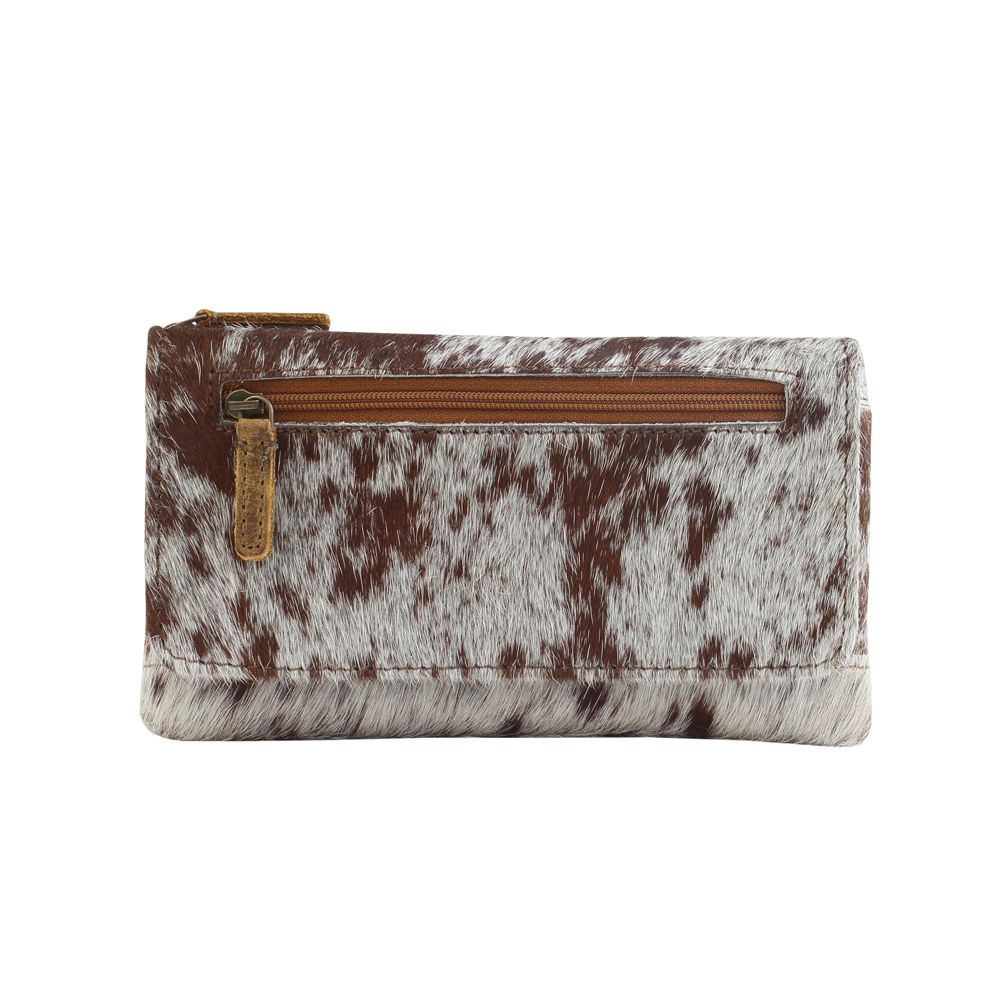 Myra Bag Wildfire Leather & Hair-on Hyde Wallet