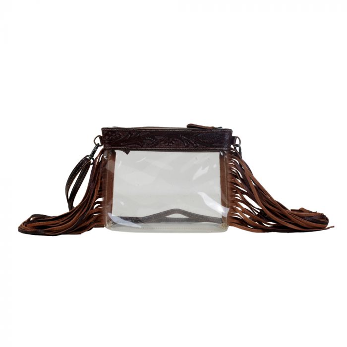 Myra Bag Intricate Clear Bag