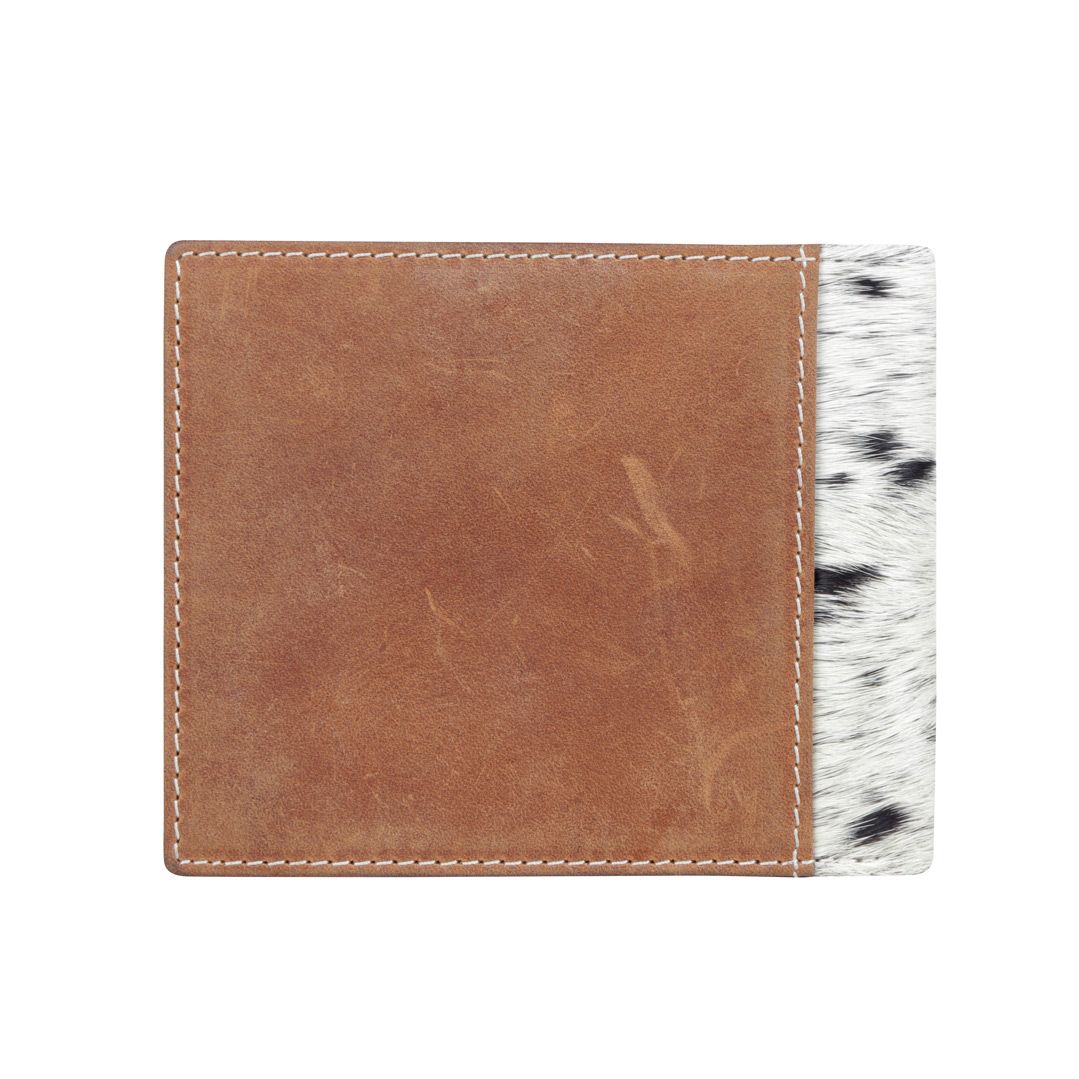 Myra Bag Imprint Leather and Hair-On Wallet