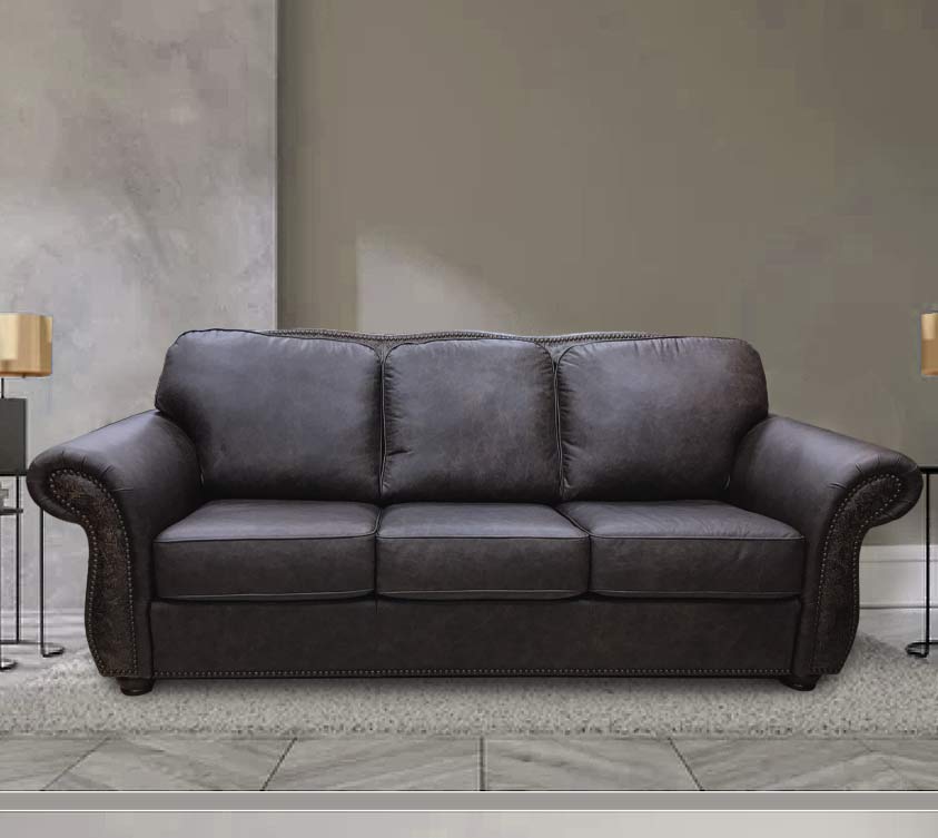 Custom Silverado Sofa In Fargo Texas Brown