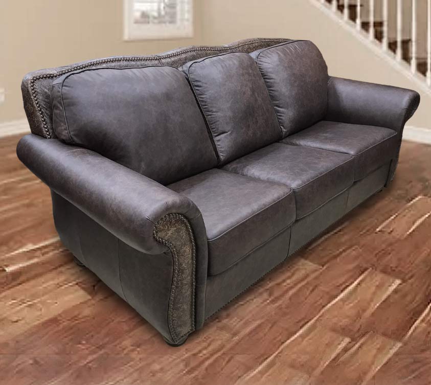 Custom Silverado Sofa In Fargo Texas Brown